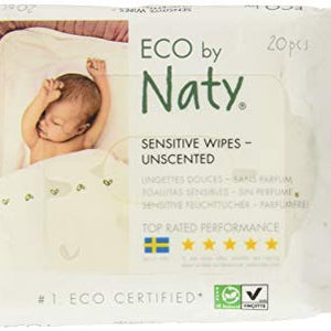 Nature Baby Sensitive Travel Wipes x 1 (Pack of 1)