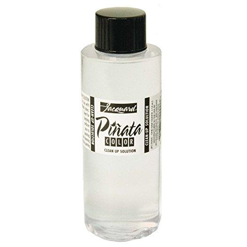 Pinata Alcohol Ink Clean-Up Solution by Jaquard, Use to Clean Up Spills of Jacquard Pinata Alcohol Inks (Sold Separately), 4 Fluid Ounces