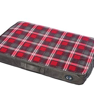 Gor Pets Essence Lounger Medium (56X81X8Cm) Red Check