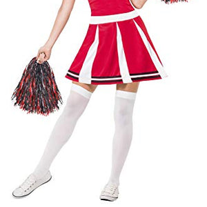 Smiffys Cheerleader Costume, Red- XS (32-34)