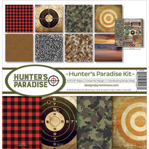 Reminisce HUP-200 Hunter's Paradise Scrapbook Collection Kit