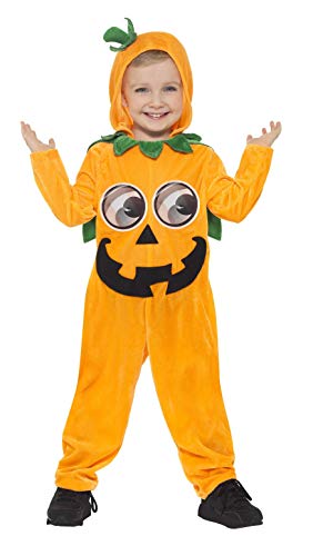 Smiffys 21496T2 Pumpkin Toddler Costume (3-4 Years)