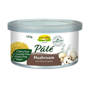 Granovita | Mushroom Pate - Tin | 4 X 125G