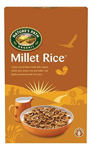 NATURES PATH ORGANIC CEREALS Organic Millet Rice 375g (PACK OF 4)