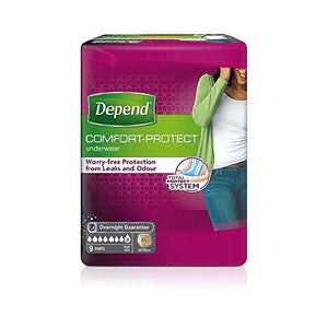 Depend Comfort Protect Incontinence Pants for Women, Large - 54 Pants