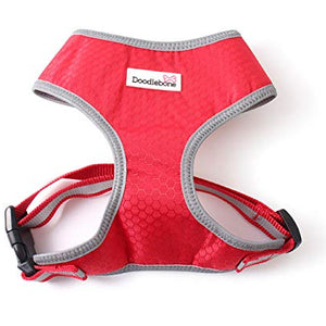 Toughie Harness Red X-Small | Doodlebone