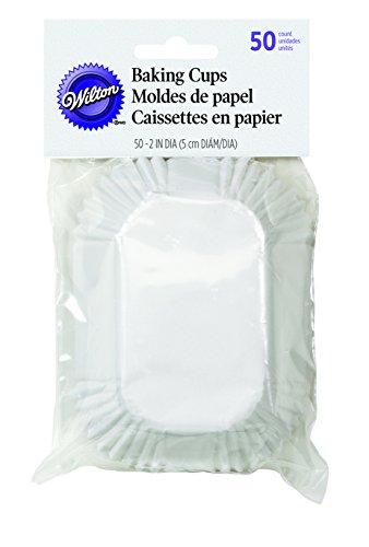 Wilton Petite Loaf Baking Cups, White