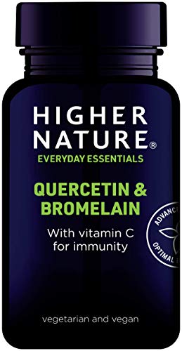 Higher Nature QUE060 Quercetin & Bromelain Pack of 60