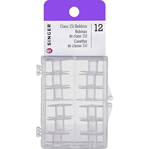 Singer 6543 Transparent Plastic Class 15J Bobbins