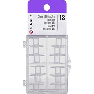 Singer 6543 Transparent Plastic Class 15J Bobbins