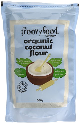 The Groovy Food Company Organic Coconut Flour 500g  (Pack of 3)