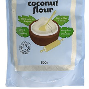 The Groovy Food Company Organic Coconut Flour 500g  (Pack of 3)