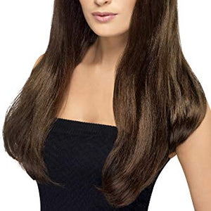 Smiffys Babelicious Wig with Fringe - Brown, Long