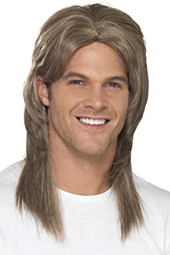Smiffys 44645 Mullet Wig (One Size)