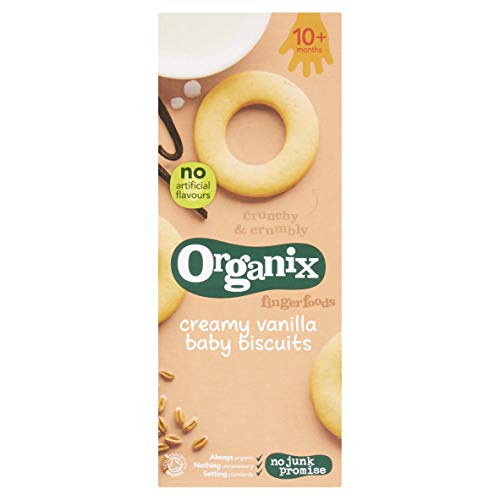 Organix Creamy Vanilla Organic Baby Biscuits, 54g