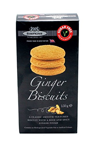 Simpkins No Added Sugar Ginger Biscuits 150g