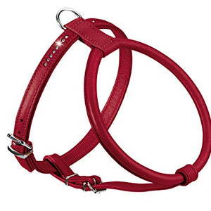 Harn. Round & Soft Luxus Elk Petit 55/8 Elkskin Chili | Hunter