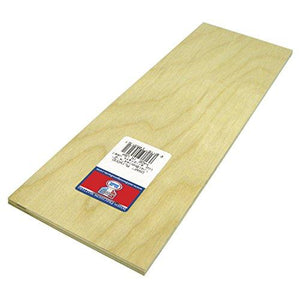 Plywood Sheet-4"X.25"X12"