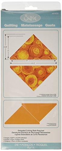 Sizzix Bigz Die, Triangles, 4-5/8 Height by 8-1/2 Width Unfinished