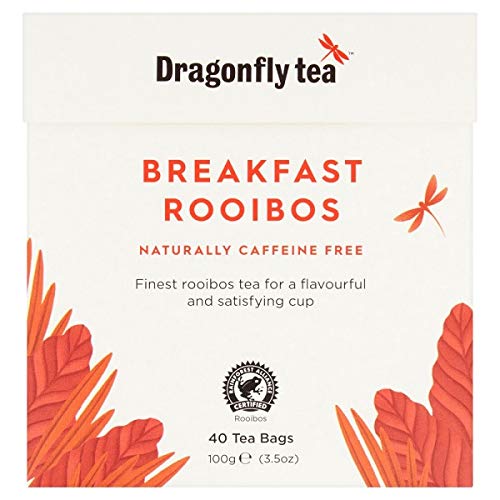 Dragonfly Rooibos Breakfast 40 Tea Bags (Pack of 1, Total 40 Teabags)