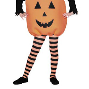 Smiffys Children's Pumpkin Costume, Bodysuit & Hat, One Size, Color: Orange, 25151