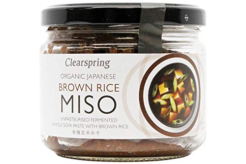 Clearspring Japanese Unpasteurised Brown Rice Miso Paste 300 Grams