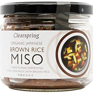 Clearspring Japanese Unpasteurised Brown Rice Miso Paste 300 Grams