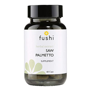 Fushi Organic Vegetable Capsules, Saw Palmetto, 500 mg, 60-Count
