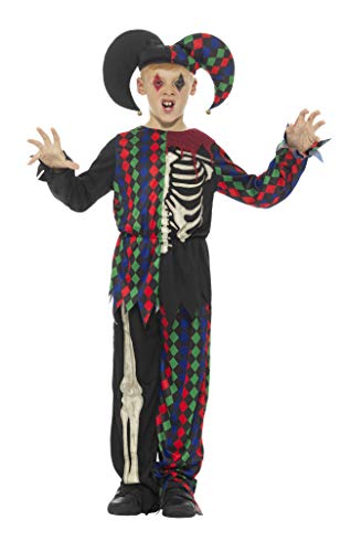 Smiffys 48204M Skeleton Jester Costume (Medium)