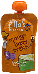 Ella's Kitchen Organic Baby Brekkie Mango 100 g (Pack of 6)