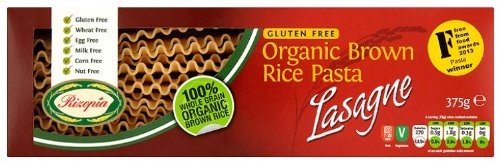 Rizopia Organic Brown Rice Lasagne 375g (Pack of 2)