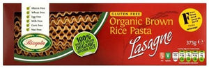 Rizopia Organic Brown Rice Lasagne 375g (Pack of 2)