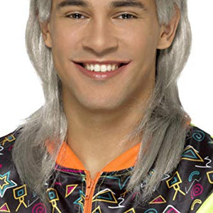 Smiffys 43077 80's Mullet Wig (One Size)