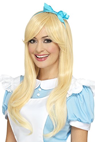 Smiffys 45044 Deluxe Alice Wig (One Size)