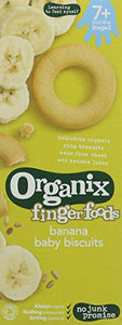 Organix Organic Baby Biscuits Banana 54 g (Pack of 5)