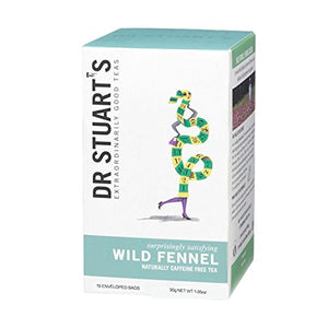 Dr Stuarts Wild Fennel Herbal Tea 20 Bags (Pack of 4)
