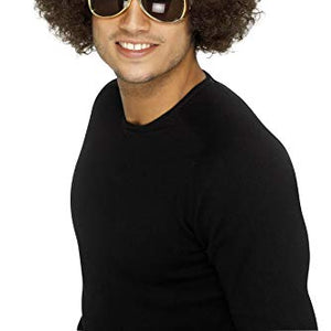 Smiffys 70's Funky Afro Wig - Brown