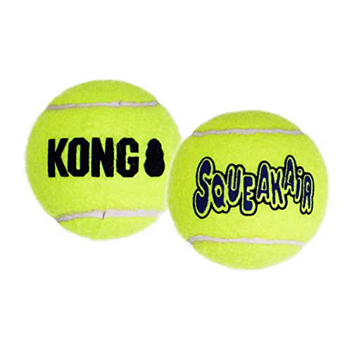 Kong Air Squeaker Tennis Ball Small 3Pk (5Cm) | Gor Pets