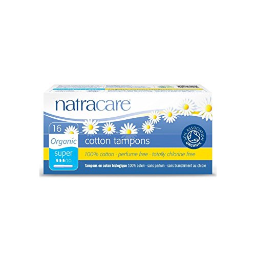 Natracare Organic Applicator Tampons Super 16 Per Pack