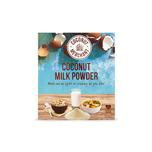 Coconut Merchant Coconut Milk Powder 250g Vegan Milk Powder Alternative for Curries, Soups, Sauces, Smoothies and Drinks | Vegan| Ethically Sourced| Versatile, Drink It, Add it, Stir it|