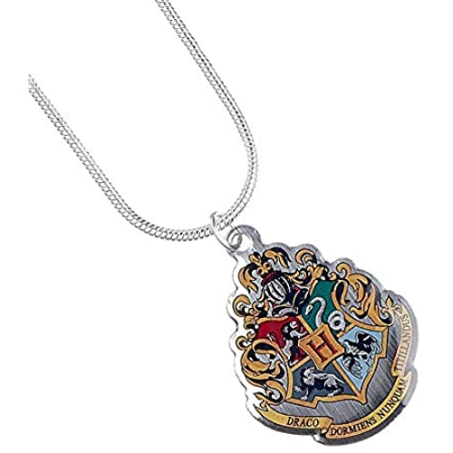 HARRY POTTER Hogwarts Crest Necklace Standard