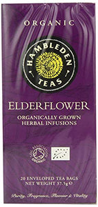 Hambleden Organic Elderflower Tea Bags (Pack of 3)