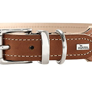 Collar Virginia, 55 Rust/Tan, Leather | Hunter