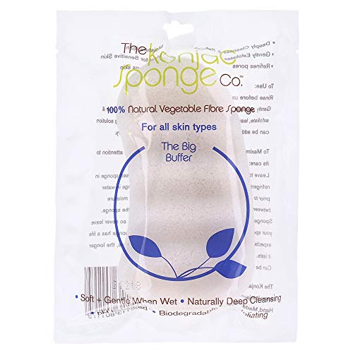 Konjac Sponge 100 Percent Pure Konjac Big Buffer Sponge