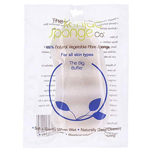 Konjac Sponge 100 Percent Pure Konjac Big Buffer Sponge