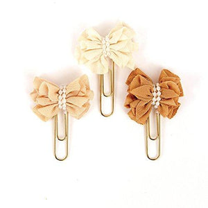Prima Marketing 655350593773 My Prima Planner Clips - Sweet Toffee