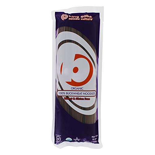 King SOBA Organic Buckwheat Noodles 250g (Pack of 1)
