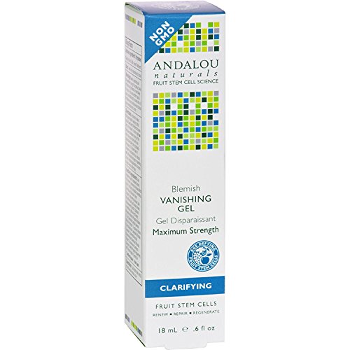 Pack of 4 x Andalou Naturals Blemish Vanishing Gel - .6 oz