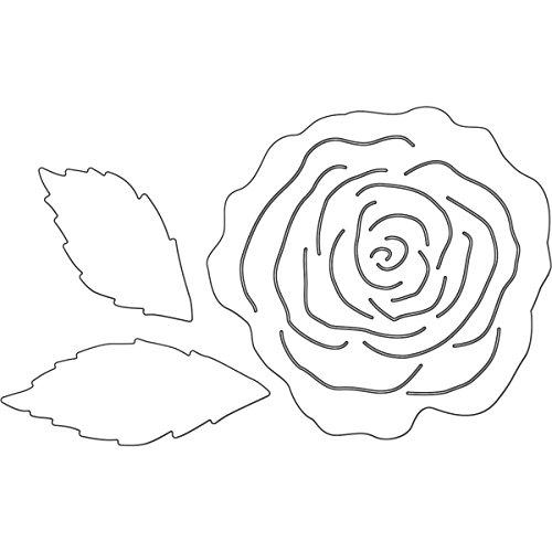 Penny Black 51304 Creative Dies-Pop Out Rose, 3.6"X2.6"