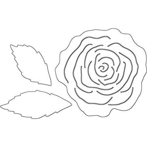 Penny Black 51304 Creative Dies-Pop Out Rose, 3.6"X2.6"